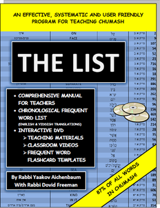 The List Chumash training manual